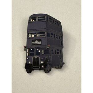 Harry Potter Pin Warner Bros Studio Tour Purple Bus Rare Universal Studios E4